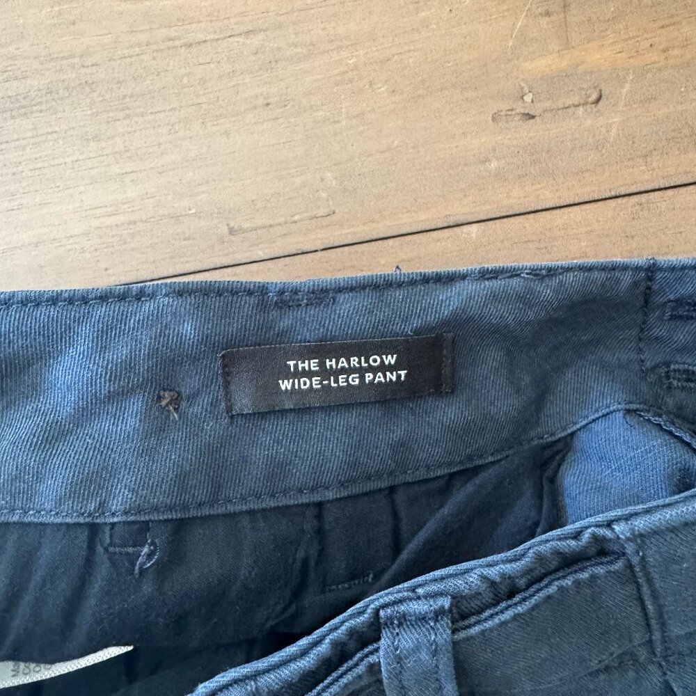 Madewell Harlow Wide-Leg Pant Size 4 Navy Deep Indigo - Picture 5 of 14